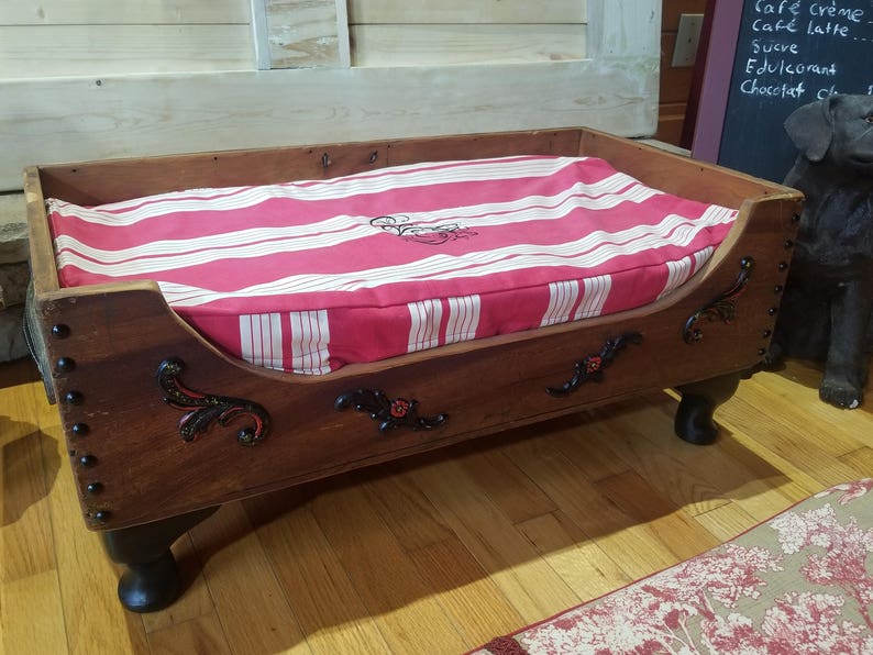 Custom Dog Bed Pet Furniture Antique/Vintage New England Etsy