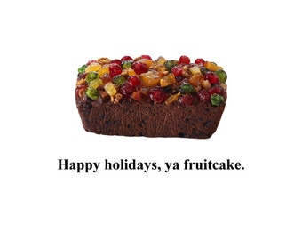 Greeting Card - Fruitcake