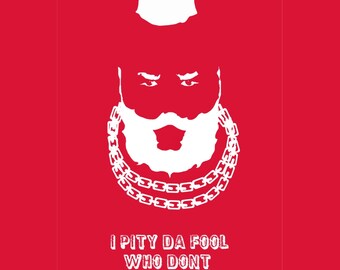 Greeting Card - Pity the Fool