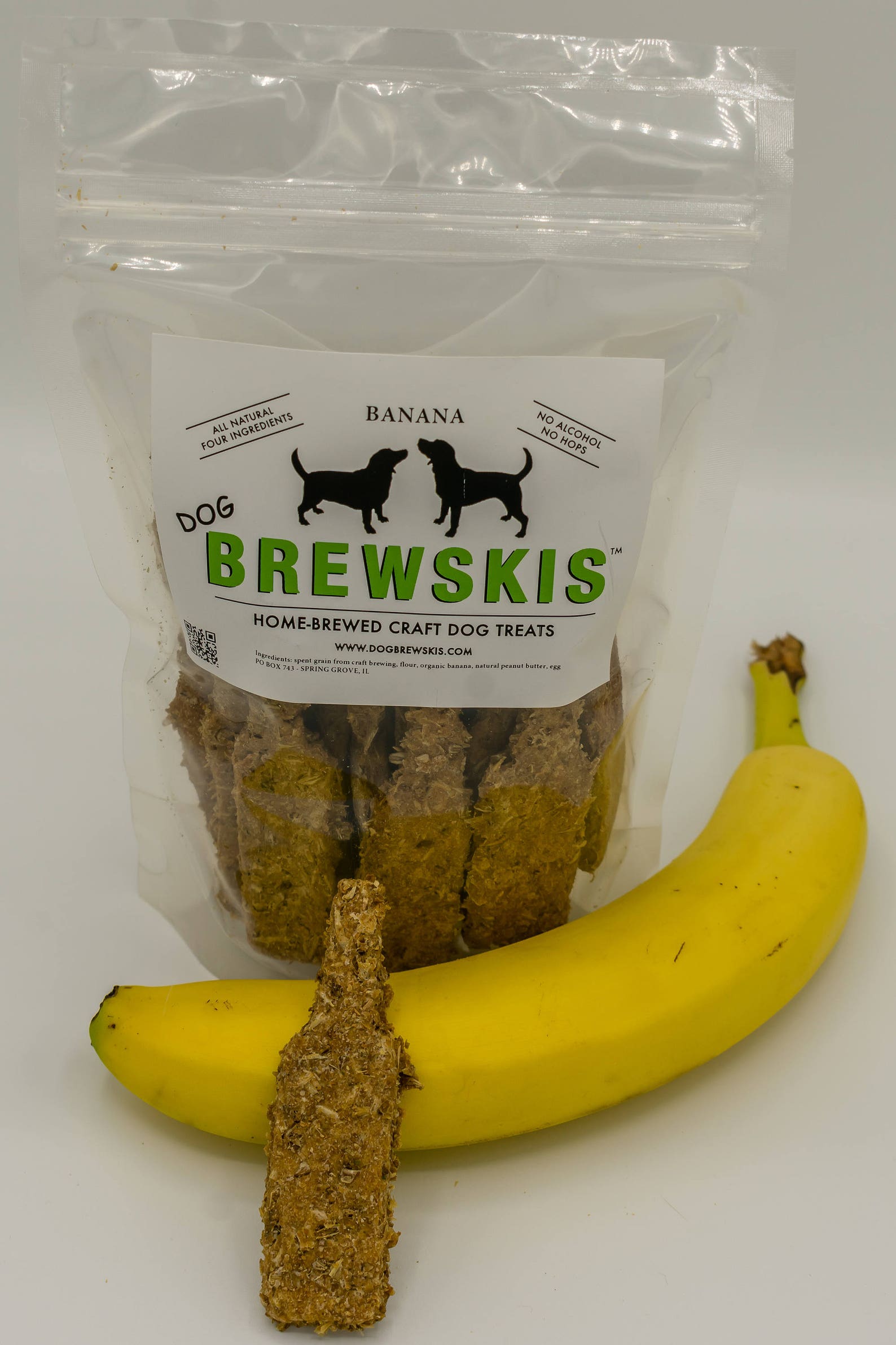 Banana Flavor Large Bag Dog Brewskis Allnatural Dog Etsy