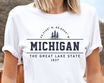 Made Michigan Shirt - Etsy