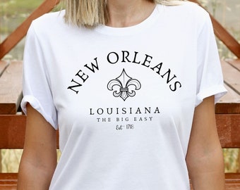 New Orleans Shirt the Big Easy Unisex Super Soft and 