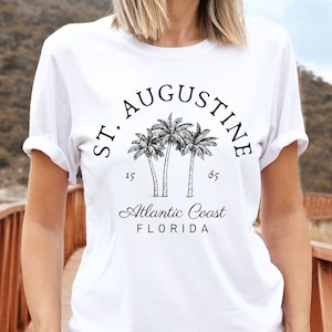 St. Augustine Shirt, Florida Palm Trees T-shirt