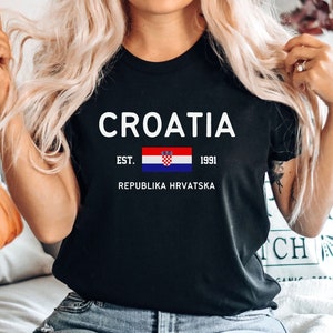 Croatia Shirt, Hrvatska Flag T-shirt, Unisex