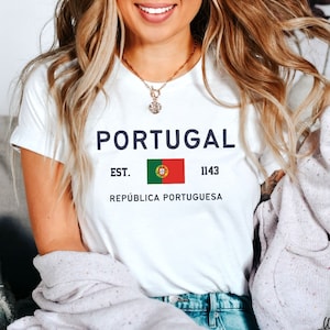 Portugal Shirt, Portuguese Flag T-shirt, Unisex