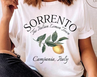 Sorrento Shirt, Italy Campania, Italian Lemons T-shirt