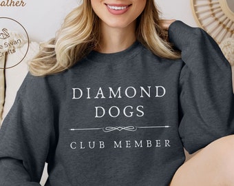 Diamond Dogs Sweatshirt - Unisex Super Soft Crewneck Sweatshirt