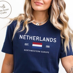 Netherlands Shirt, Dutch Flag T-shirt, Unisex