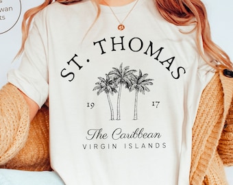 Vintage 70s T-shirt MOUNTAIN TOP St Thomas Virgin Islands Tee 
