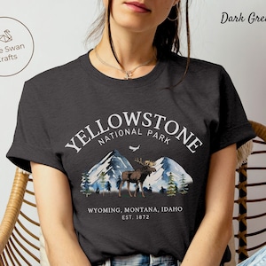 Yellowstone National Park Shirt, Yellowstone T-shirt - Unisex
