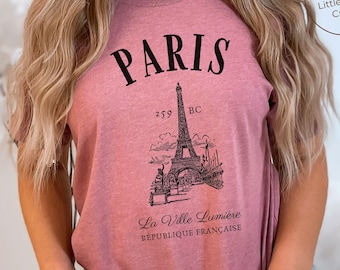 Paris Shirt, France Eiffel Tower T-shirt, Unisex