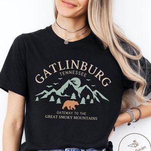 Gatlinburg Tennessee Shirt, Smoky Mountains T-shirt, Unisex