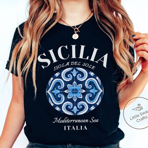 Sicily Shirt, Italy Sicilia T-shirt, Unisex