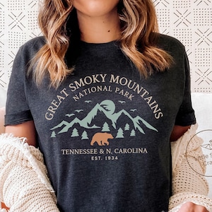 Great Smoky Mountains National Park Shirt, Smokies T-shirt
