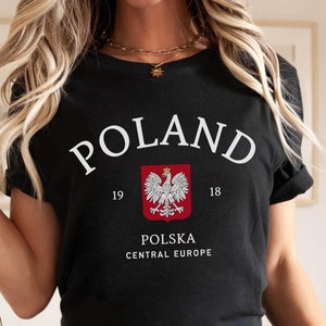 Poland Shirt, Polish T-shirt, Unisex