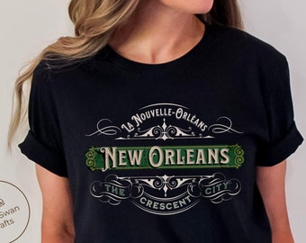 New Orleans Shirt, French Quarter Soft and Comfortable T-shirt, Unisex