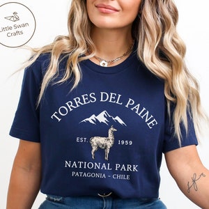 Camiseta Torres del Paine, Camiseta Patagonia Chilena, Unisex