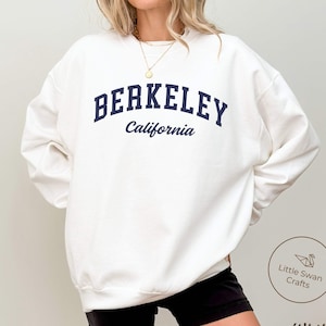 Sweat-shirt, pull à col rond California de Berkeley - Unisexe