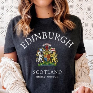 Edinburgh Shirt, Scotland T-shirt, Unisex