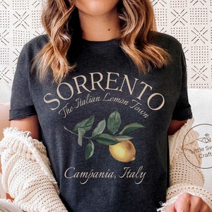 Sorrento Shirt, Italy Campania, Italian Lemons T-shirt