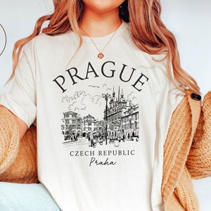 Prague Shirt, Czech Republic T-shirt, Unisex