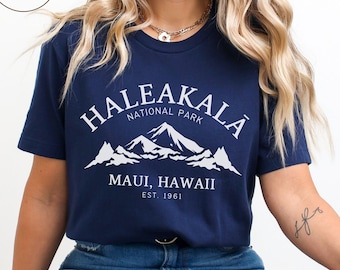 Haleakala National Park Shirt, Hawaii Volcanoes T-shirt