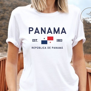 Panama Shirt, Panamanian Flag T-shirt, Unisex