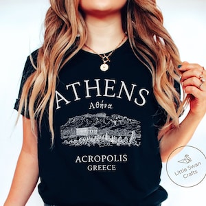 Athens Shirt, Greece Clothes, Acropolis T-shirt, Unisex