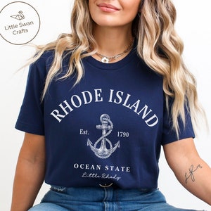 Rhode Island Shirt, Ocean State Little Rhody T-shirt, Unisex