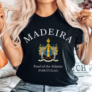 Camiseta Madeira, camiseta de Portugal, unisex