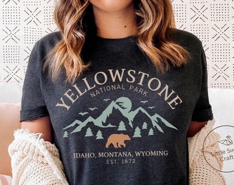Yellowstone National Park Shirt, Unisex T-shirt