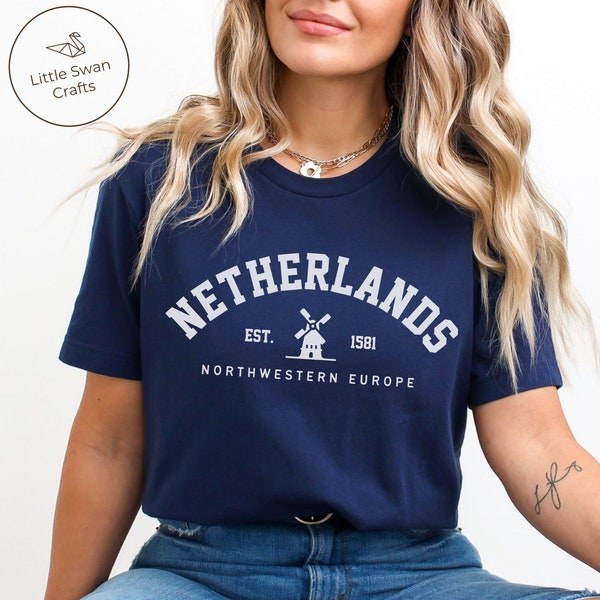 Netherlands Shirt, Dutch Windmill T-shirt - Unisex