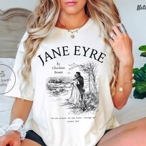 Jane Eyre Shirt, Classic Novel Tee, Literature Clothes, Bookish Gift, English Literature T-shirt