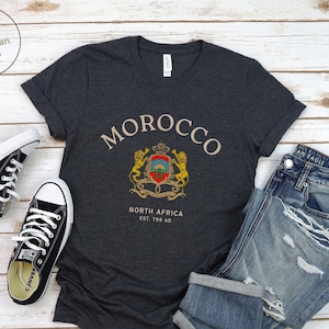 Morocco Shirt, Moroccan T-shirt, Unisex