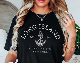 Long Island Shirt, Nautical T-shirt, Unisex