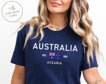 Australia Shirt, Australian Flag T-shirt - Unisex