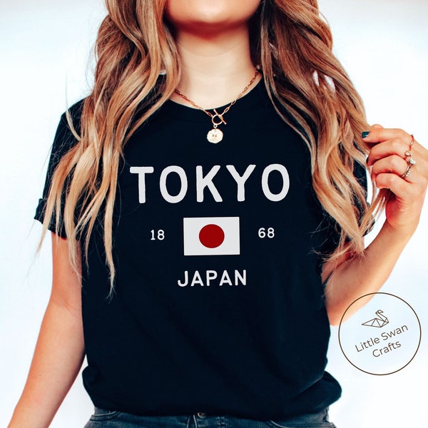 Tokyo Shirt, Japanese Flag T-shirt, Unisex