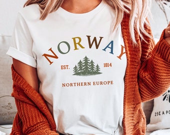 Norway Shirt, Norwegian T-shirt - Unisex