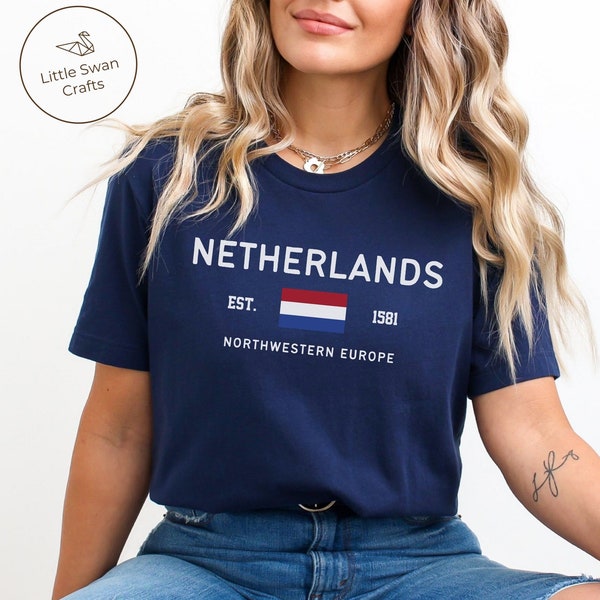 Netherlands Shirt, Dutch Flag T-shirt, Unisex