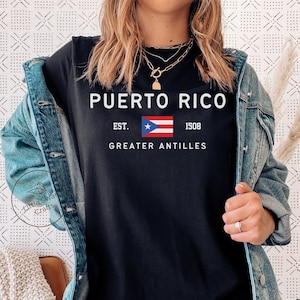 Puerto Rico Shirt, Puerto Rican Flag T-shirt, Unisex