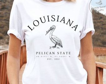 Louisiana Shirt, Pelican State T-shirt, Unisex