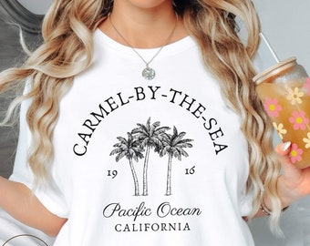 Carmel-by-the-sea Shirt, California Palm Tree T-shirt