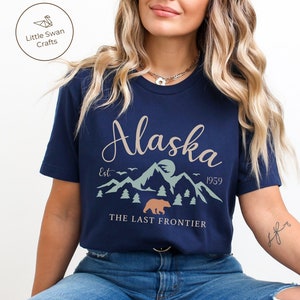 Alaska Shirt, The Last Frontier T-shirt, Unisex