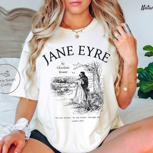 Jane Eyre Shirt, Classic Novel Tee, Literature Clothes, Bookish Gift, English Literature Clothes, Literary T-shirt