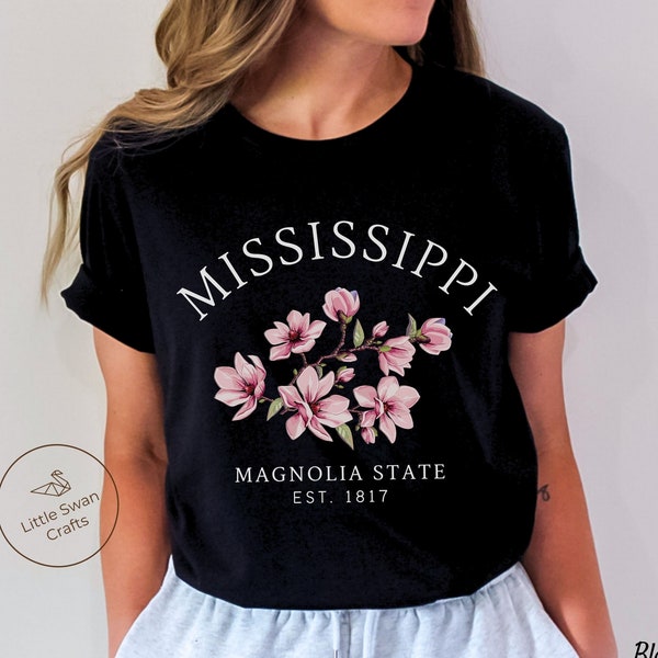 Mississippi Shirt, Magnolia State Soft and Comfortable T-shirt, Unisex