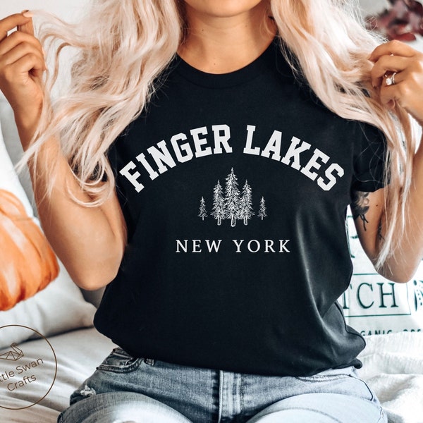 Finger Lakes New York Shirt, Soft and Comfortable T-shirt, Unisex
