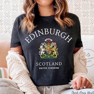 Edinburgh Shirt, Scotland Tee, Soft and Comfortable T-shirt, Unisex