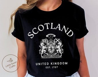 Scotland Shirt, Scottish Gifts, Unisex Soft and Comfortable T shirt