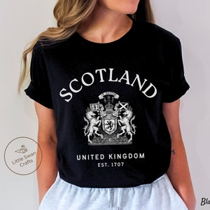 Scotland Shirt, Scottish Gifts, Unisex Soft and Comfortable T shirt