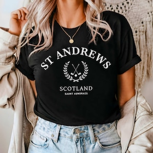 St Andrews Shirt, Scotland Golf T-shirt, Unisex
